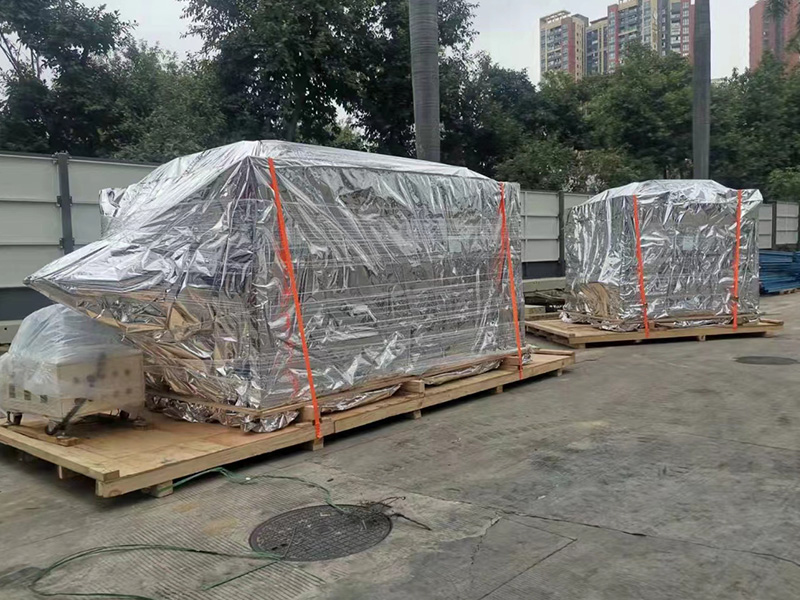 深(shēn)圳沙井真(zhen)空木箱包(bao)裝現場